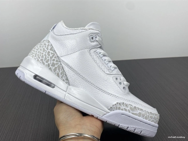 Air Jordan 3 429487-111 White' 'Triple PS Retro 0906